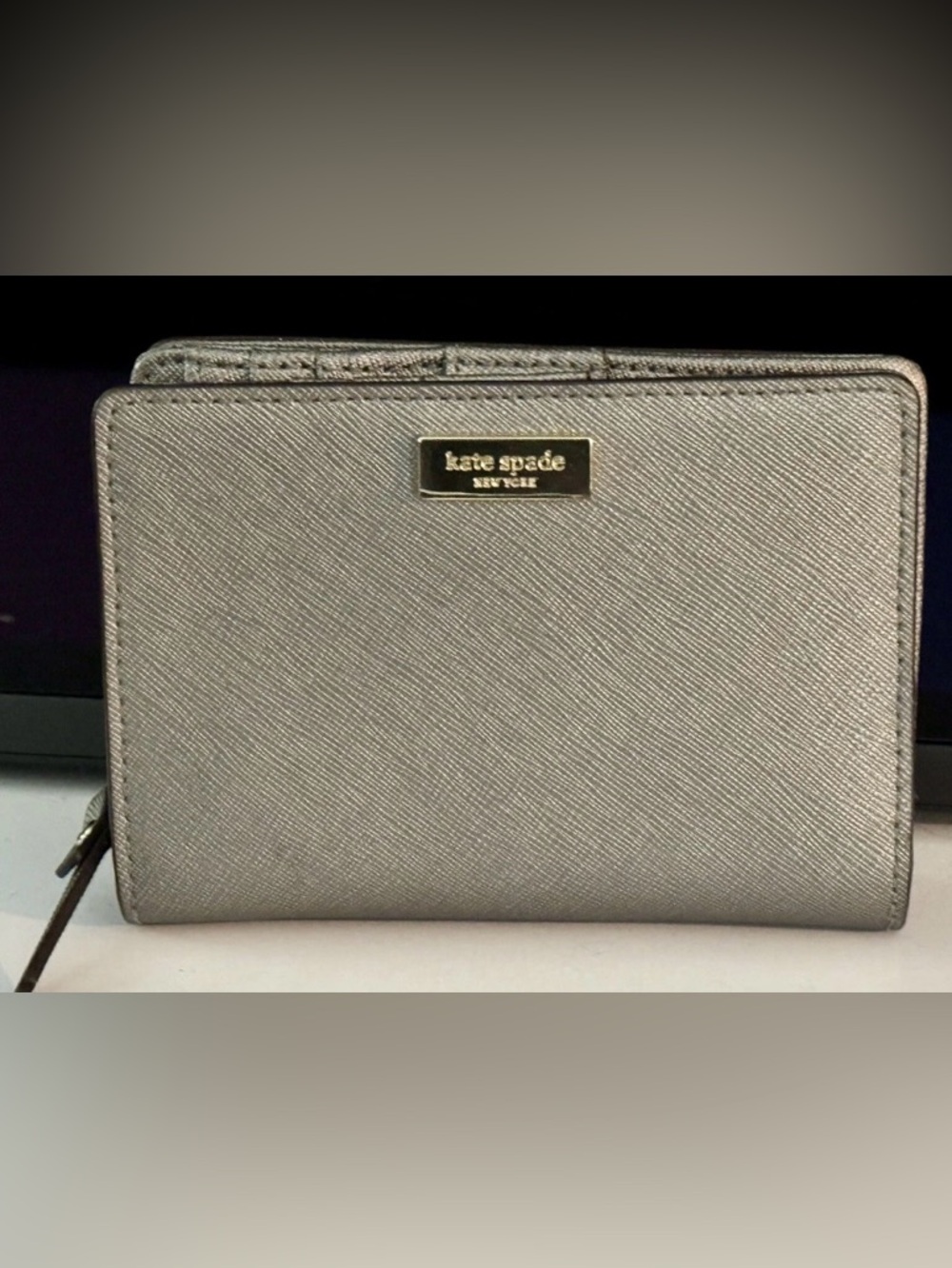 Kate Spade Newbury Lane Cara Compact Wallet Leather